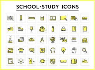 学校　勉強　アイコン