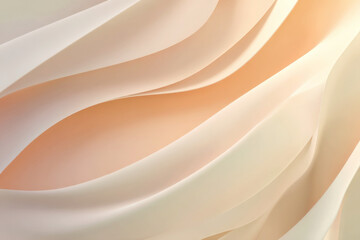 Soft Beige Abstract Background with Gradients and Copy Space for Design Use
