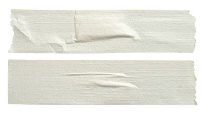 close up shots of tape, revealing their texture and edges. A visual of the power of adhesiveness