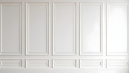 White Paneled Wall Texture