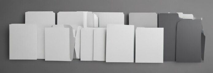 Realistic folder mockup; various design options, vector template  ,  marketing,  business,  psd