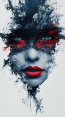 Abstract Woman Portrait