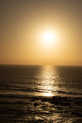 Obraz premium sunset at the sea