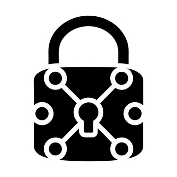 encryption icon padlock security
