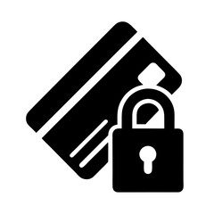 secure payment card icon
