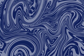 Fototapeta premium Blue marble texture illustration in HD, abstract swirl motion, suitable for decorative background/backdrop/cover