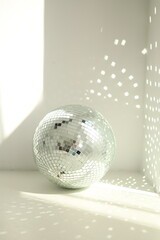 Disco ball under the wall © Konrad