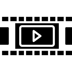 Film Icon Vector Element