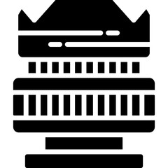 Lens Icon Vector Element