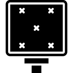 Screen Icon Vector Element
