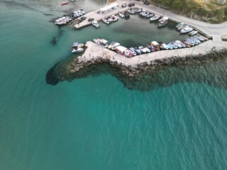 Tsilivi - Planos - Zakynthos - Grecja zdjęcia z drona © Konrad