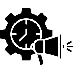 Marketing Automation Icon Vector Element