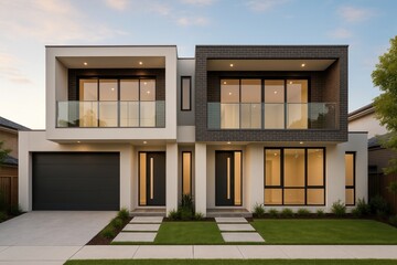 Modern luxury home exterior