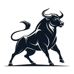 bull silhouette icon