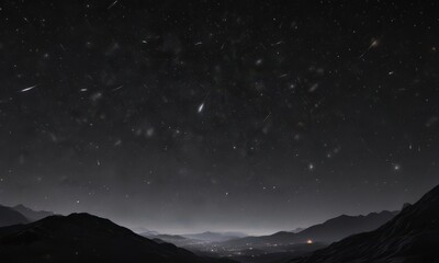 Millions of stars shine brilliantly in an inky black sky  ,  nature,  nebulae,  black background