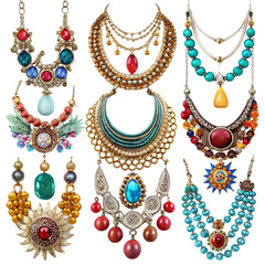 Bohemian Statement Necklaces: Multilayer Beaded Jewelry Collection