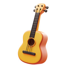 Obraz premium Ukulele Instrument Stringed musical instrument.