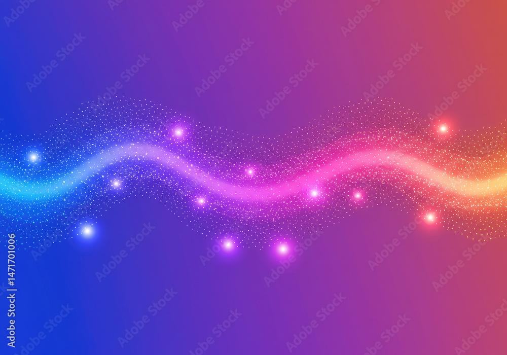 Poster abstract colorful gradient line background