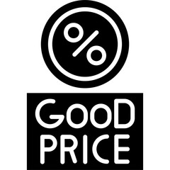 Good Price Icon Vector Element