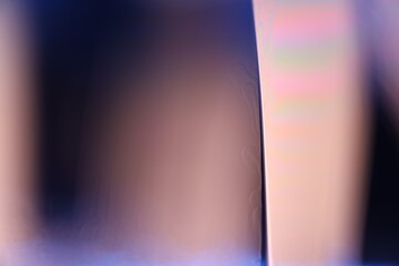 Glossy liquid surface reflections, scientific abstraction
