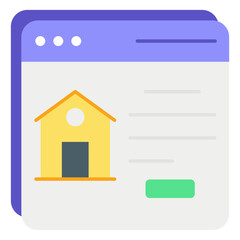 Property Vector Real estate Flat Icons and Illustrations Pack