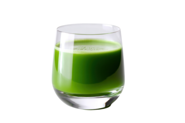 Vibrant Green Juice: A refreshing glass of vivid green juice, bursting with natural vitality and health benefits, is a testament to the power of nature.