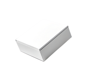 mockup white box float on white background, PNG
