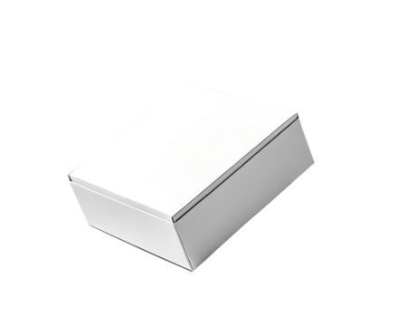 mockup white box float on white background, PNG
