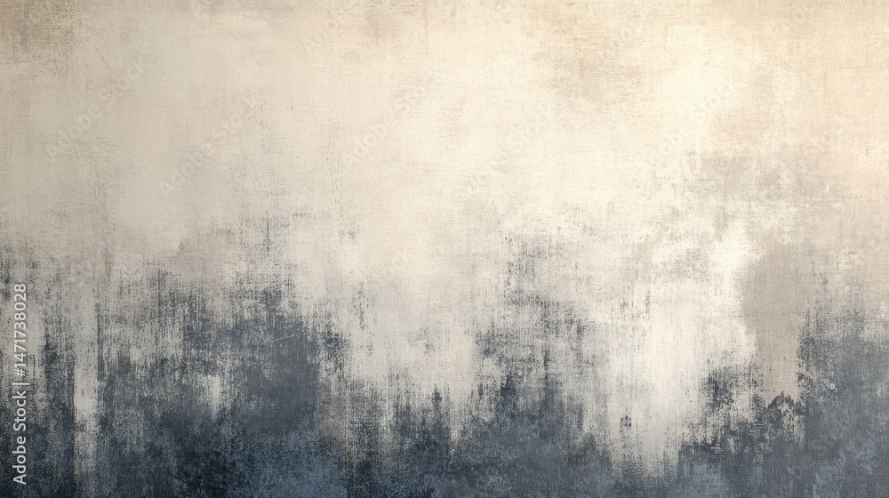 Poster muted tones create a textured backdrop of subtle variations.