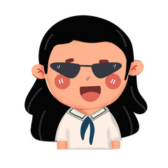 Kids with many facial expressions