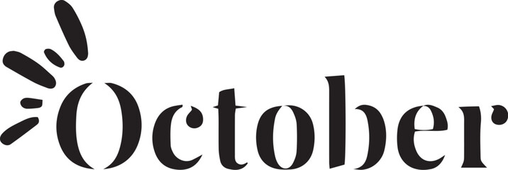 Funky Text Set Playful Typography for Labels or Posters