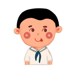 Kids with many facial expressions