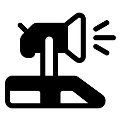 military searchlight icon