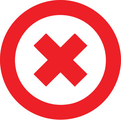 Obraz premium Delete icon for web and mobile. Adobe Illustrator Artwork.