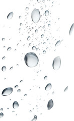 Abstract image of liquid droplets