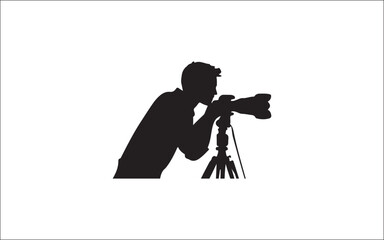 photographer with camera