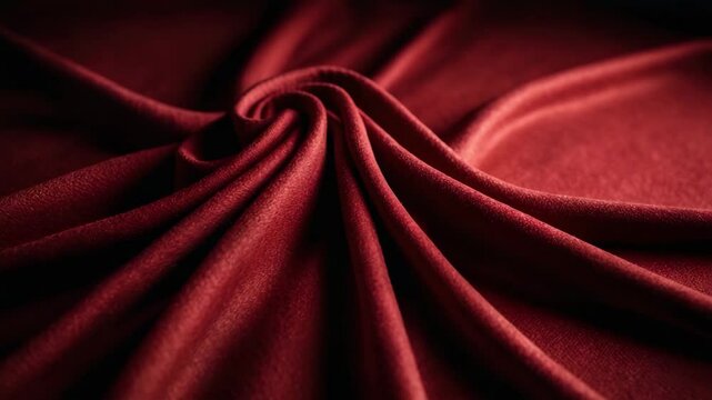Crimson-hued poker table felt backdrop.