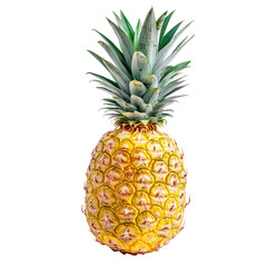 Fototapeta premium Ripe pineapple, vibrant colors
