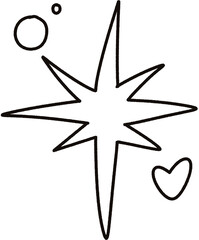 Star Sparkle Doodle