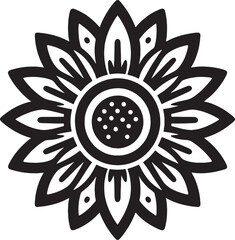 Flower Vector Illustration for Design Projects