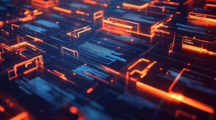 Abstract digital network (1)