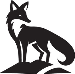 Fox Illustration Detailed Vector Graphic for Design Projects