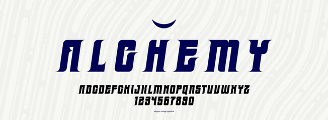 Elegant but bold and strong font for logo creation, vector luxury elegant vintage serif typeface for emblems and slogans, classic style serif old typography alphabet, italic version.