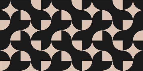 Circular and Circle Shapes and Designs brown and black Colors Geometric Pattern Abstract Pattern Seamless
