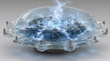 Enigmatic Energy Core: A Futuristic Technological Marvel