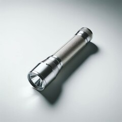 Compact Flashlight Minimal Design with No Texture and No Vignette
