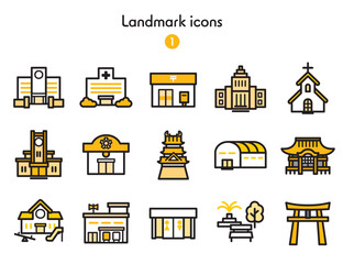 シンプルアイコン集 地図