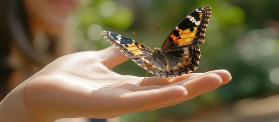 Butterfly on Hand
