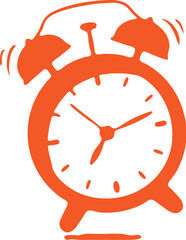 Clock icon for web and mobile. Adobe Illustrator Artwork.