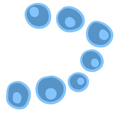 Secreting Cytokines Illustration